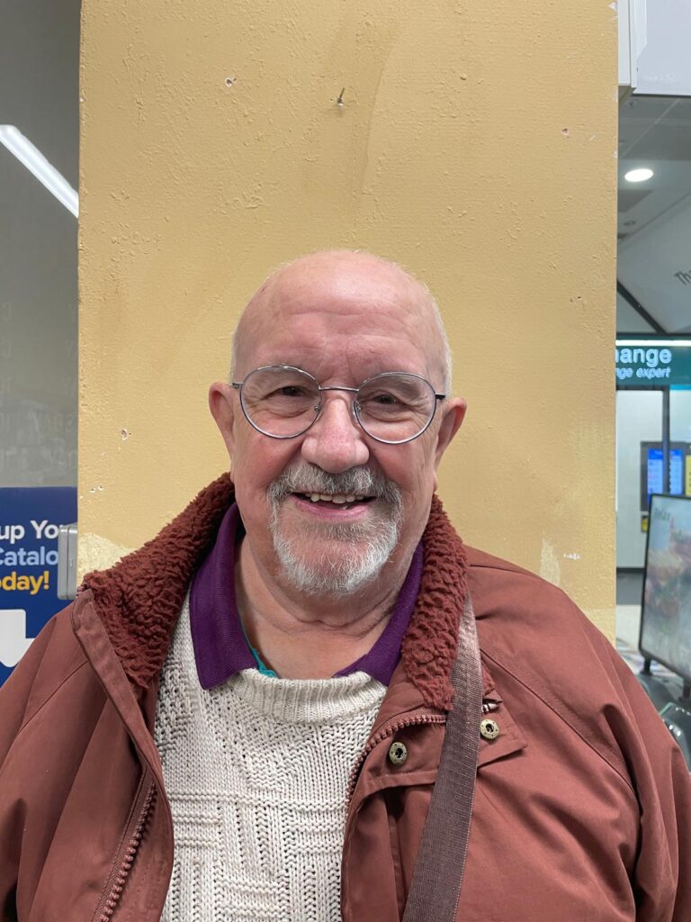 John Saberi, a valued member of our Board of Trustees, supporting the strategic mission of Redhill Shopmobility to provide accessible freedom for all.